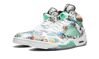 Nike Air Jordan 5 Retro White Multi Color