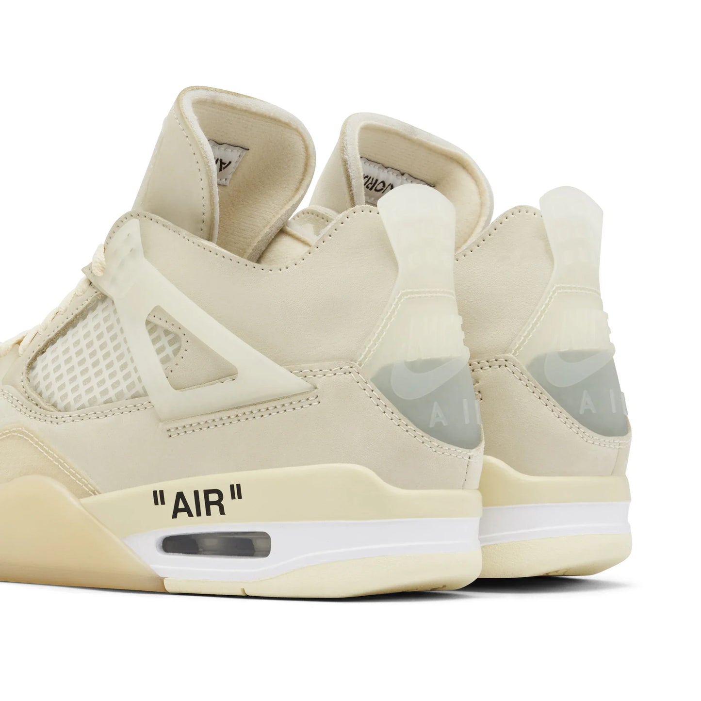 Off-White x Women's AJ 4 SP 'Sail'