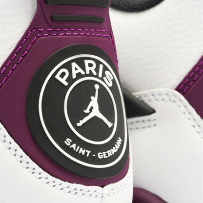 PSG X AJ 4 Retro GS 'Bordeaux'